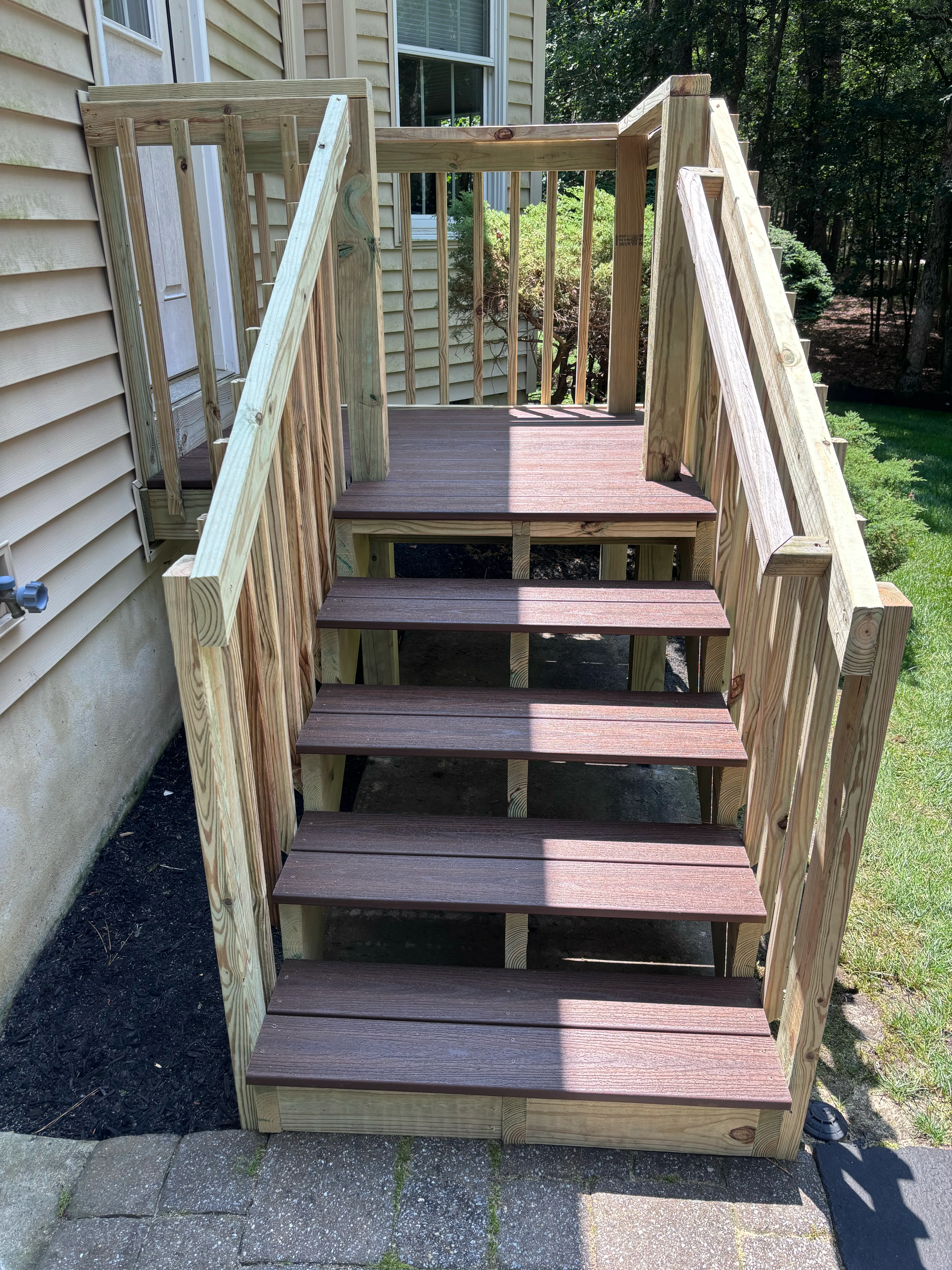 Commercial stair and railing project