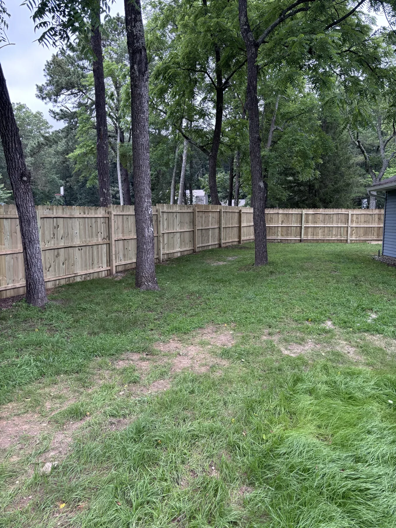 Finished deck and outdoor construction project by Platinum Property Services